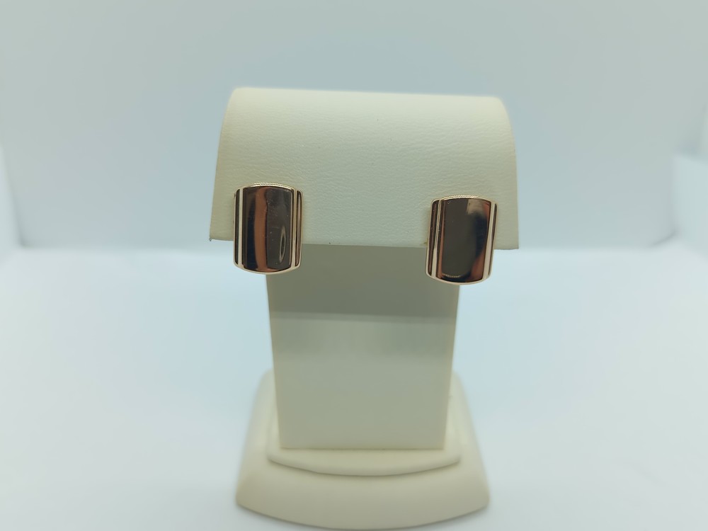 СБКМ585 СЕРЬГИ БЕЗ КАМНЯ (Au 585)