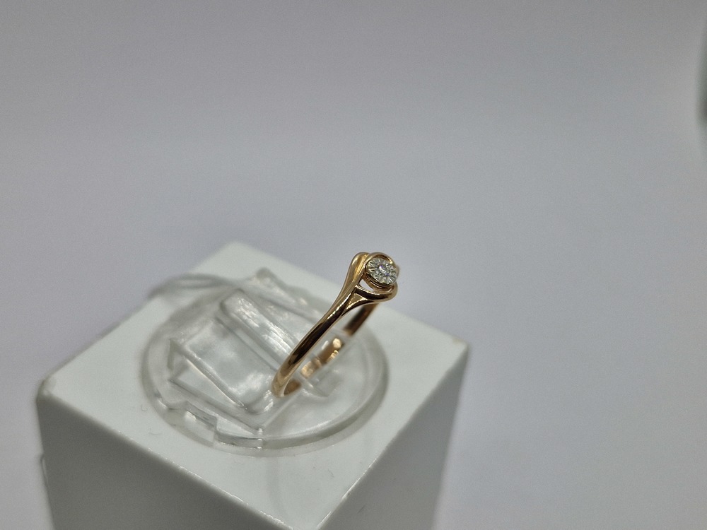 КОЛЬЦО БРИЛЛИАНТ Au 585