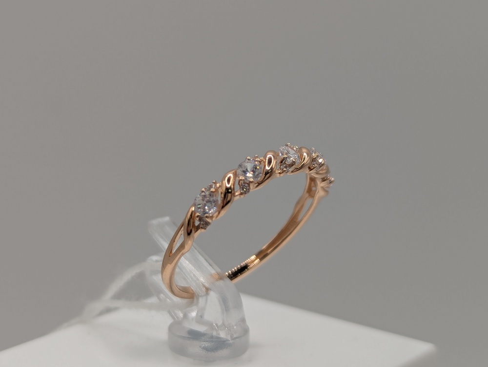 КОЛКМИ585 КОЛЬЦО С КАМНЯМИ (Au 585)