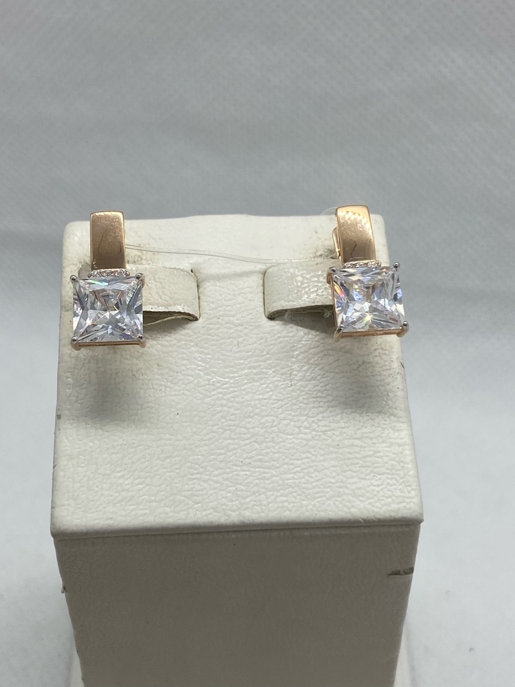 СЕРЬГИ С КАМНЯМИ (Au 585)