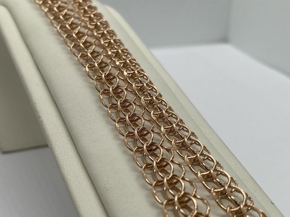 ЦЛИТ585 ЦЕПЬ ПОЛНОВЕСНАЯ Итальянка (Au 585)