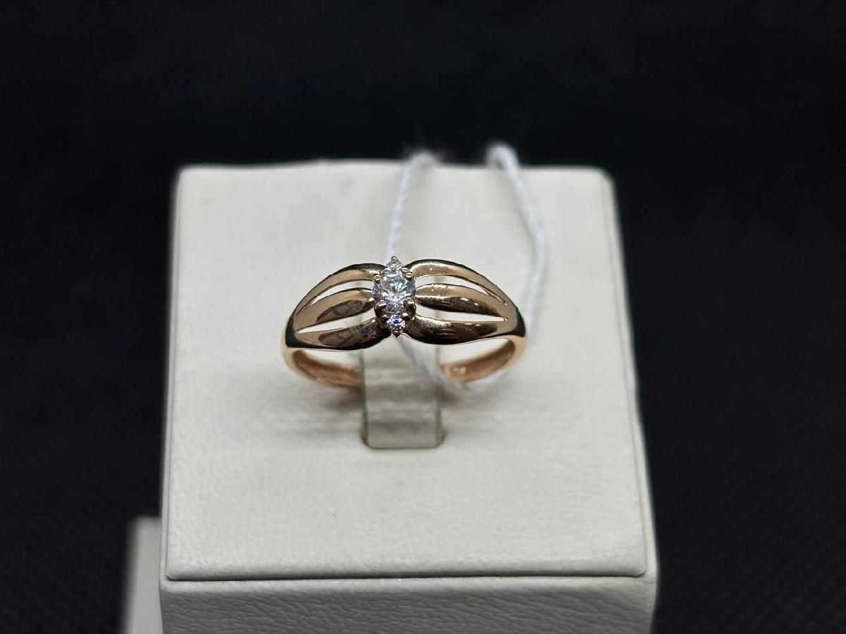 КОЛКМИ585 КОЛЬЦО С КАМНЯМИ (Au 585)