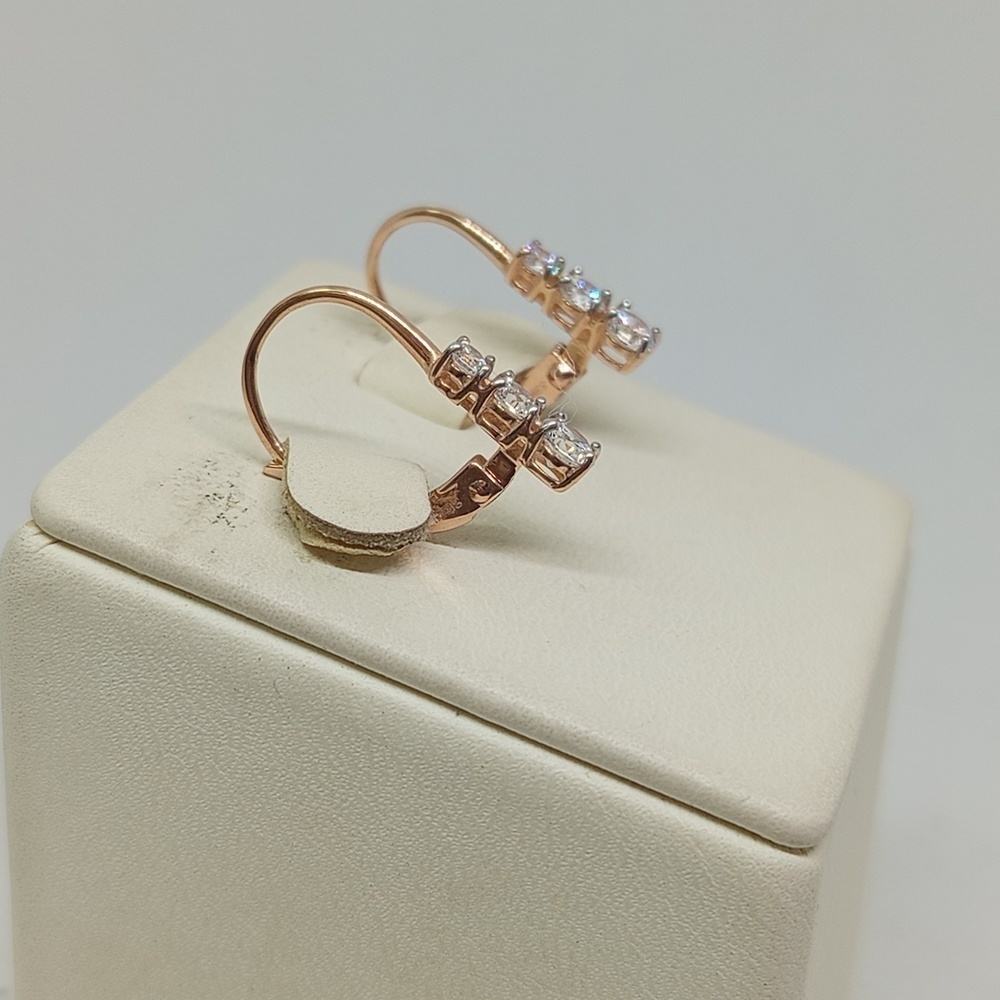 СЕРЬГИ С КАМНЯМИ (Au 585)