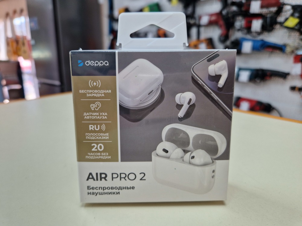 Наушники беспроводные Deppa 44167 Air Pro 2