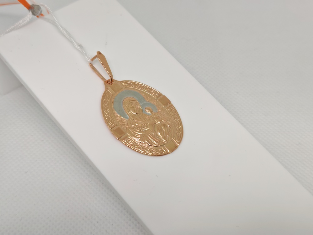 ПОДВЕСКА ИКОНА БЕЗ КАМНЯ (Au 585)