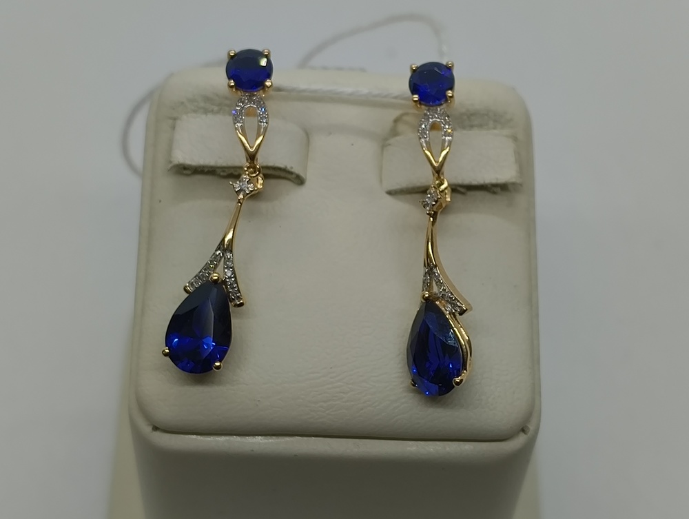 СЕРЬГИ БРИЛЛИАНТ (Au 585)