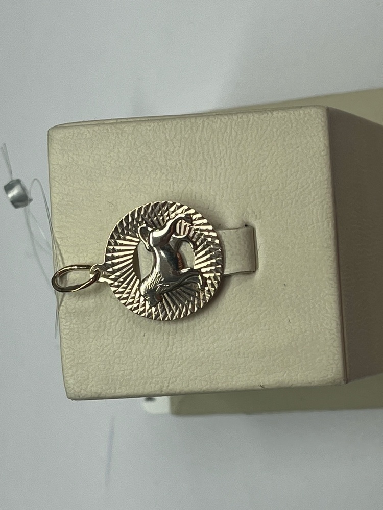 ПОДВЕСКА ЗНАК ЗОДИАКА ЛЕВ (Au 585)