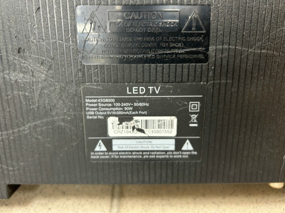 LED Телевизор No Name Smart TV 43G8000