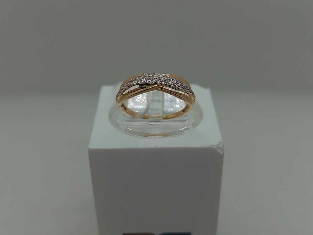 КОЛКМИ585 КОЛЬЦО С КАМНЯМИ (Au 585)