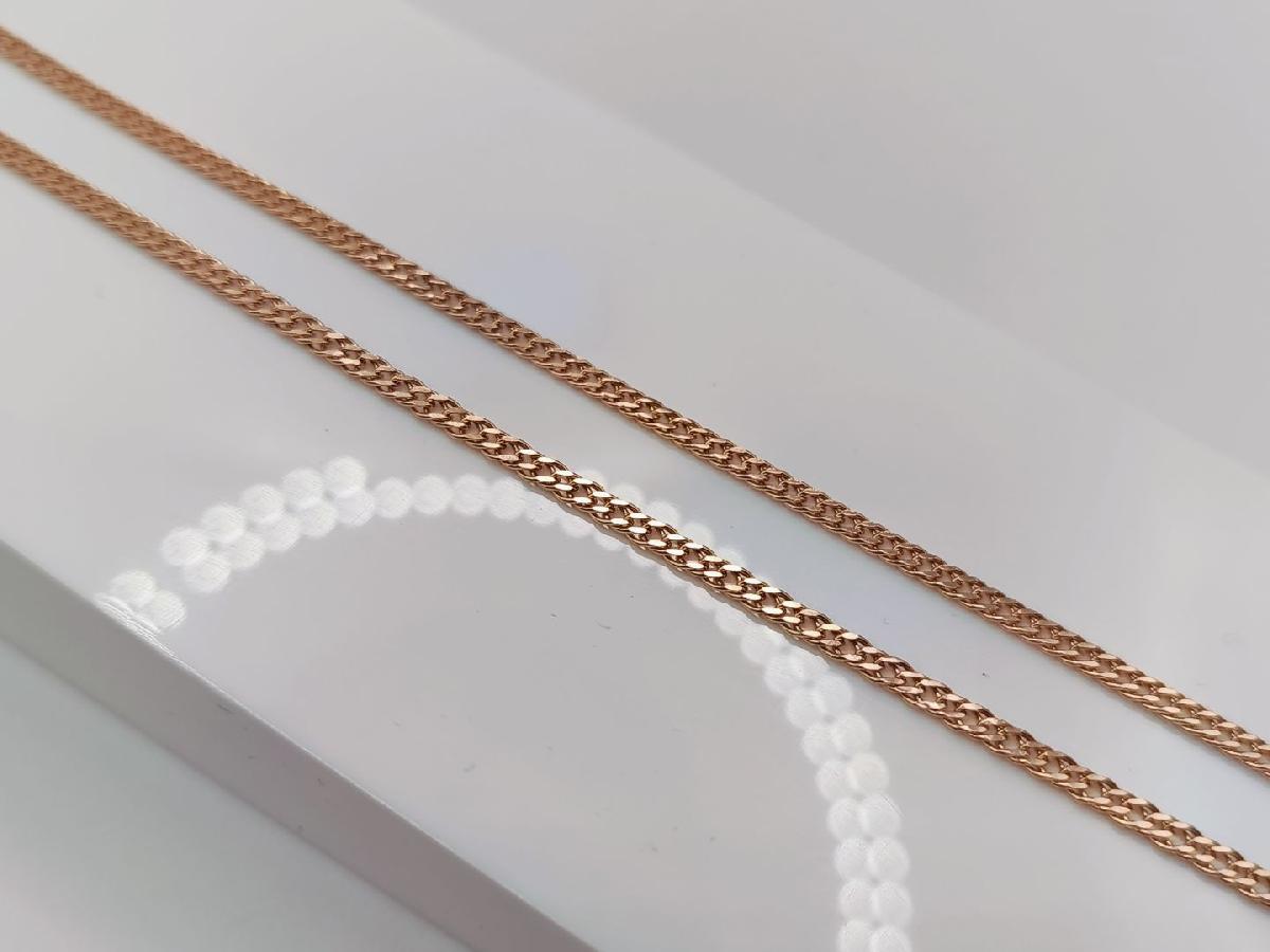 ЦЛР2585 ЦЕПЬ ПОЛНОВЕСНАЯ Ромб двойной (Au 585)