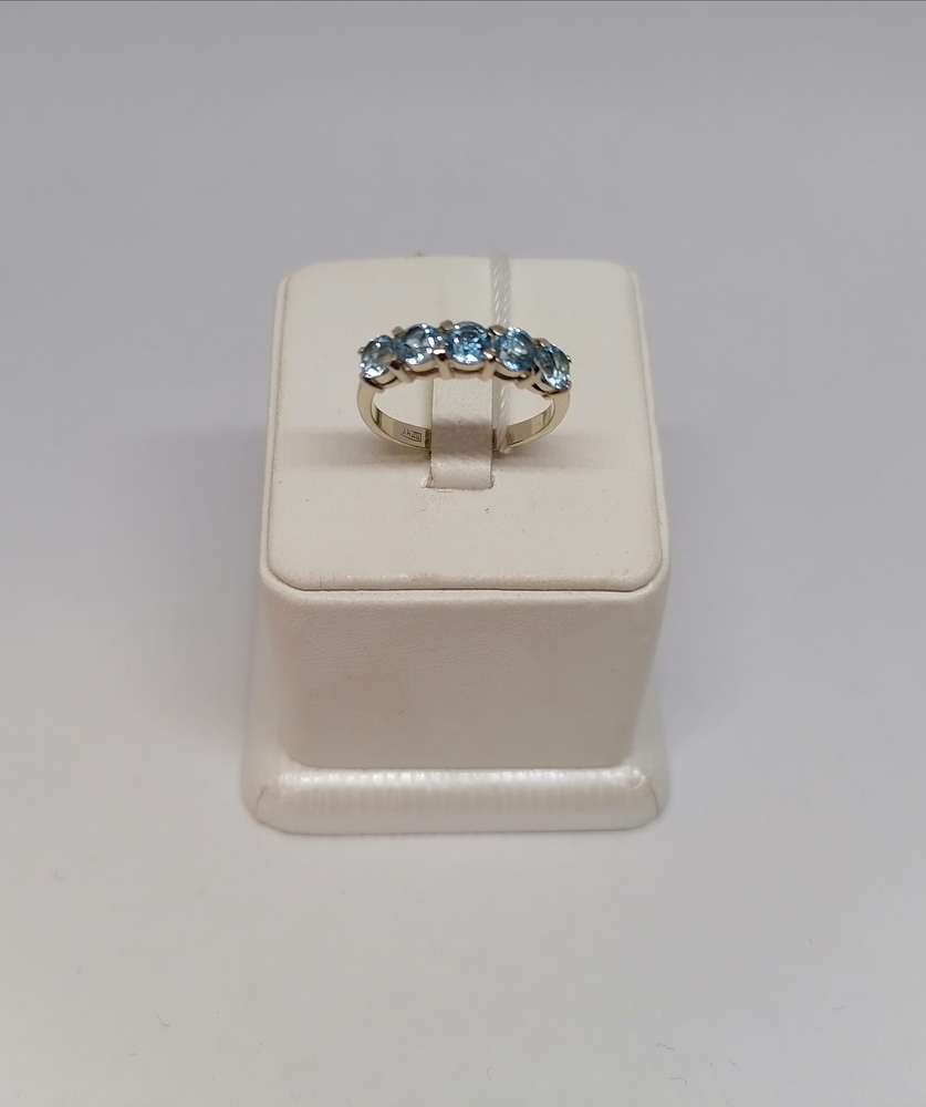 КОЛКМИ585 КОЛЬЦО С КАМНЯМИ (Au 585)