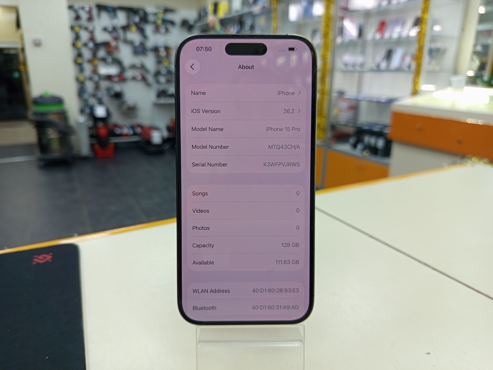 Смартфон Apple Iphone 15 Pro 128Gb