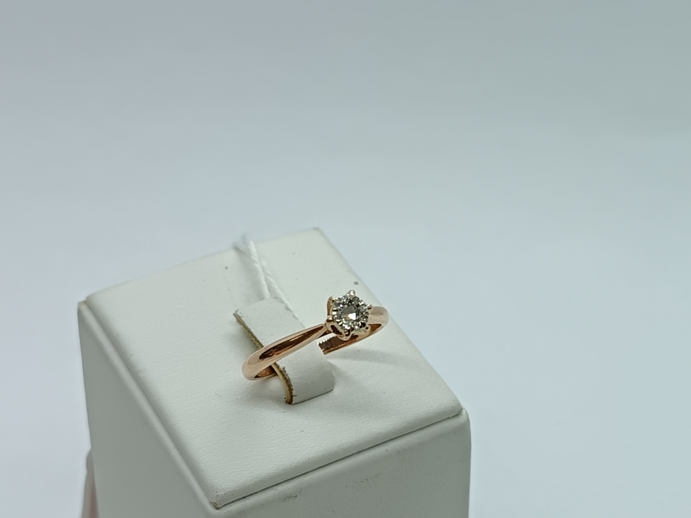 КОЛЬЦО БРИЛЛИАНТ Au 585