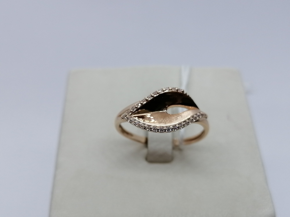 КОЛКМИ585 КОЛЬЦО С КАМНЯМИ (Au 585)