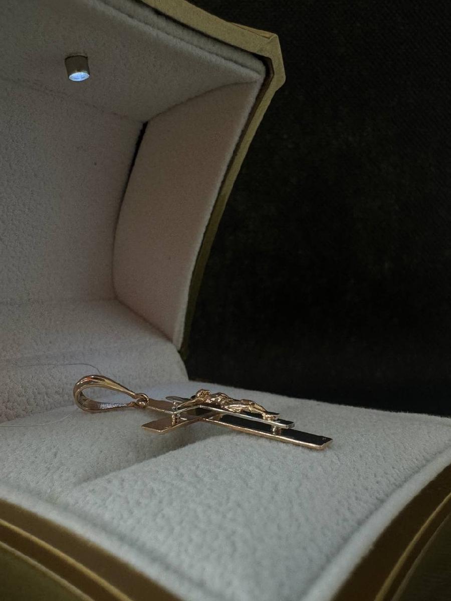 810-00322-10-00-00-00 ПОДВЕСКА КРЕСТ (Au 585)