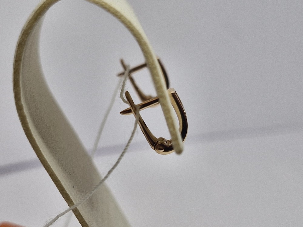 СКМИ585 СЕРЬГИ С КАМНЯМИ (Au 585)