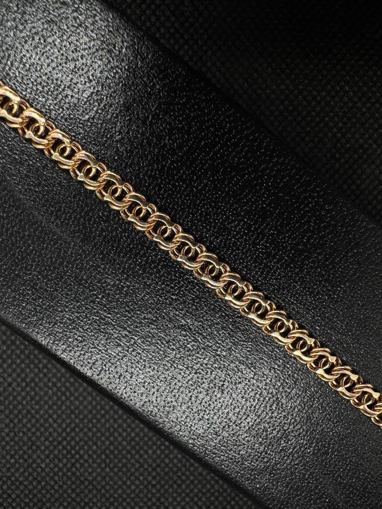 БРАСЛЕТ ПОЛНОВЕСНЫЙ Бисмарк арбский (Au 585)