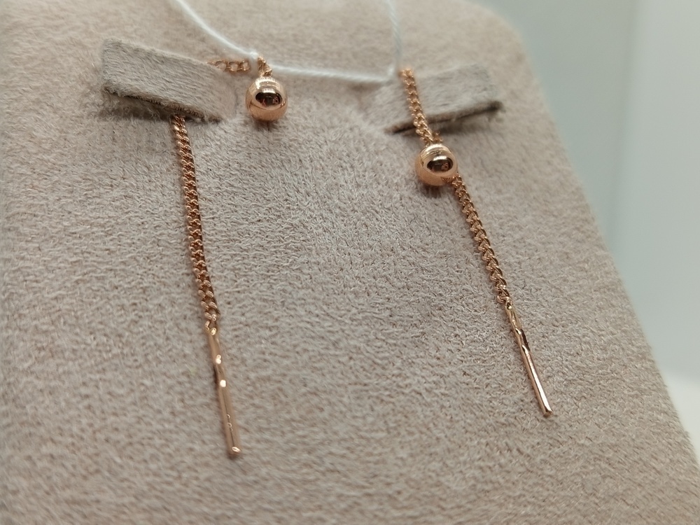 СЕРЬГИ ПРОДЕВКИ (Au 585)