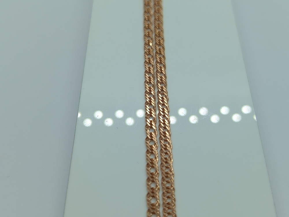 ЦЛР3585 ЦЕПЬ ПОЛНОВЕСНАЯ Ромб тройной (Au 585)