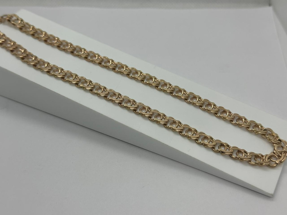 ЦЕПЬ ПОЛНОВЕСНАЯ Бисмарк арабский (Au 585)