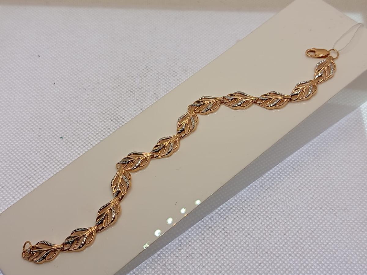 БРАСЛЕТ ФАНТАЗИЯ без камня (Au 585)