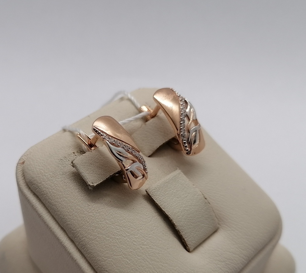 СКМИ585 СЕРЬГИ С КАМНЯМИ (Au 585) СКМИ585 СЕРЬГИ С КАМНЯМИ (Au 585)