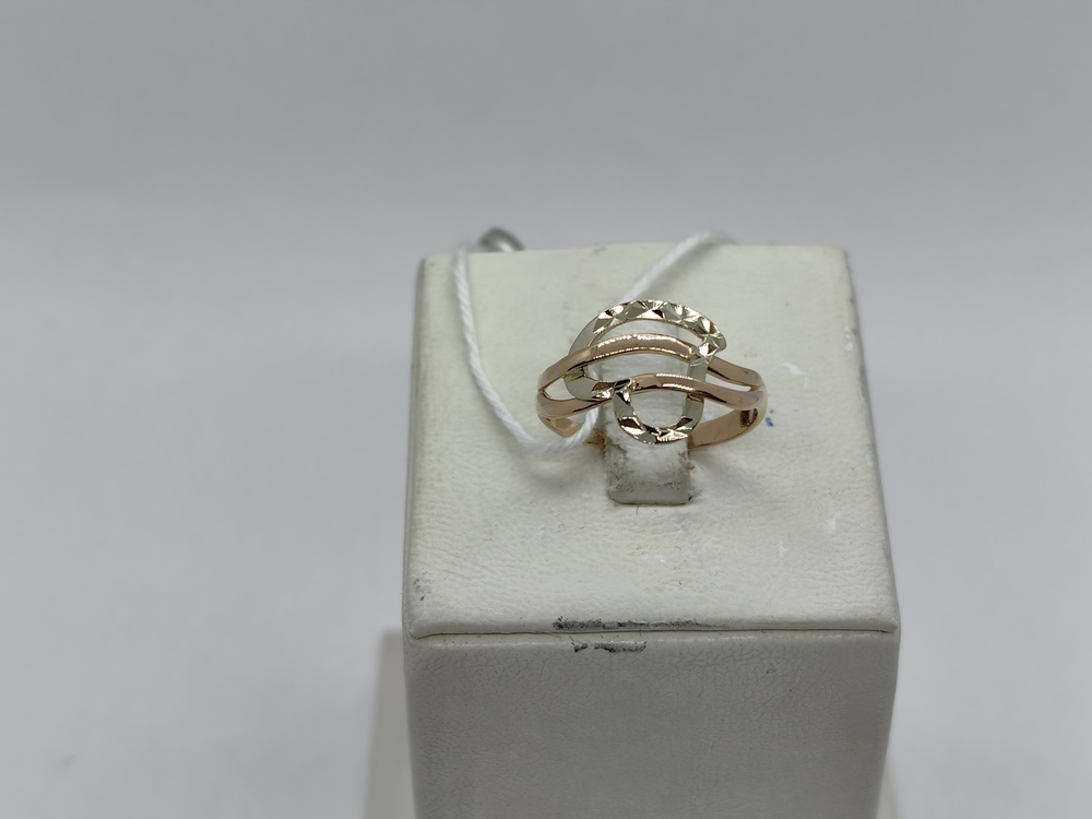 КОЛБКМ585 КОЛЬЦО БЕЗ КАМНЯ (Au 585)