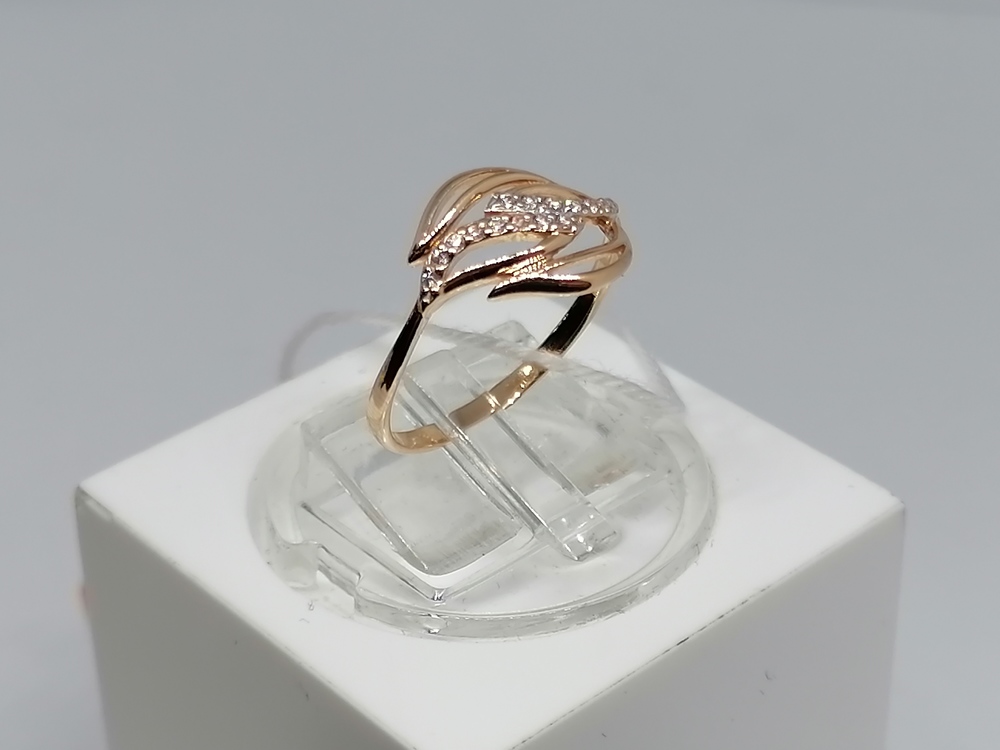 КОЛКМИ585 КОЛЬЦО С КАМНЯМИ (Au 585)