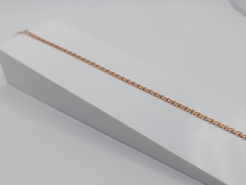 БРАСЛЕТ ПУСТОТЕЛЫЙ Бисмарк Au 585