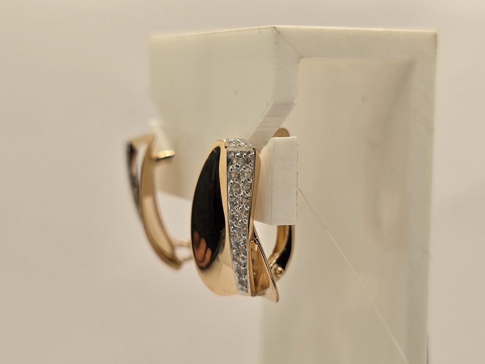 СЕРЬГИ С КАМНЯМИ (Au 585)