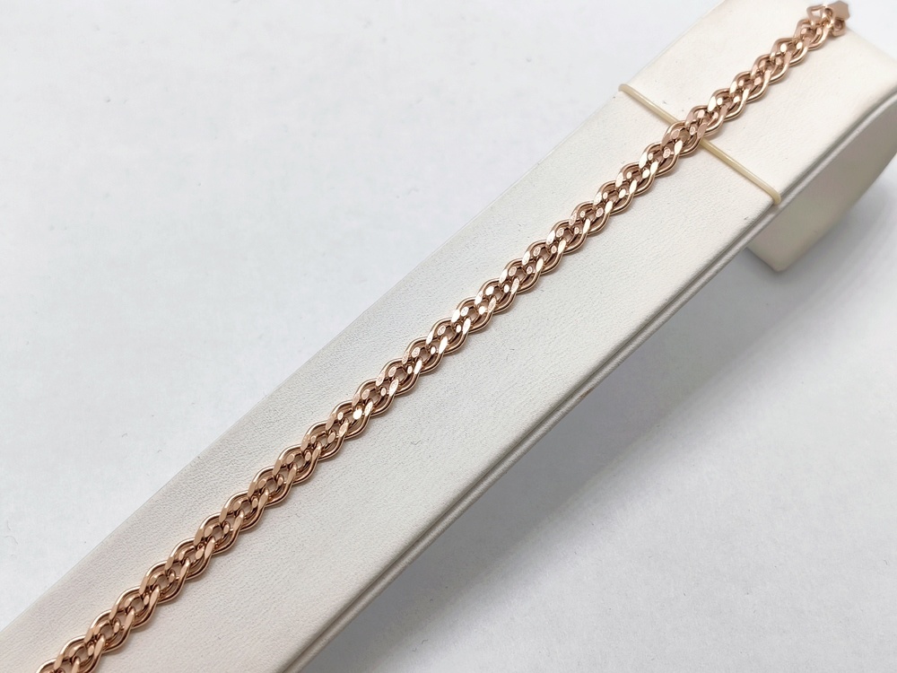 7080155П-19 БРАСЛЕТ ПУСТОТЕЛЫЙ Нона (Au 585)