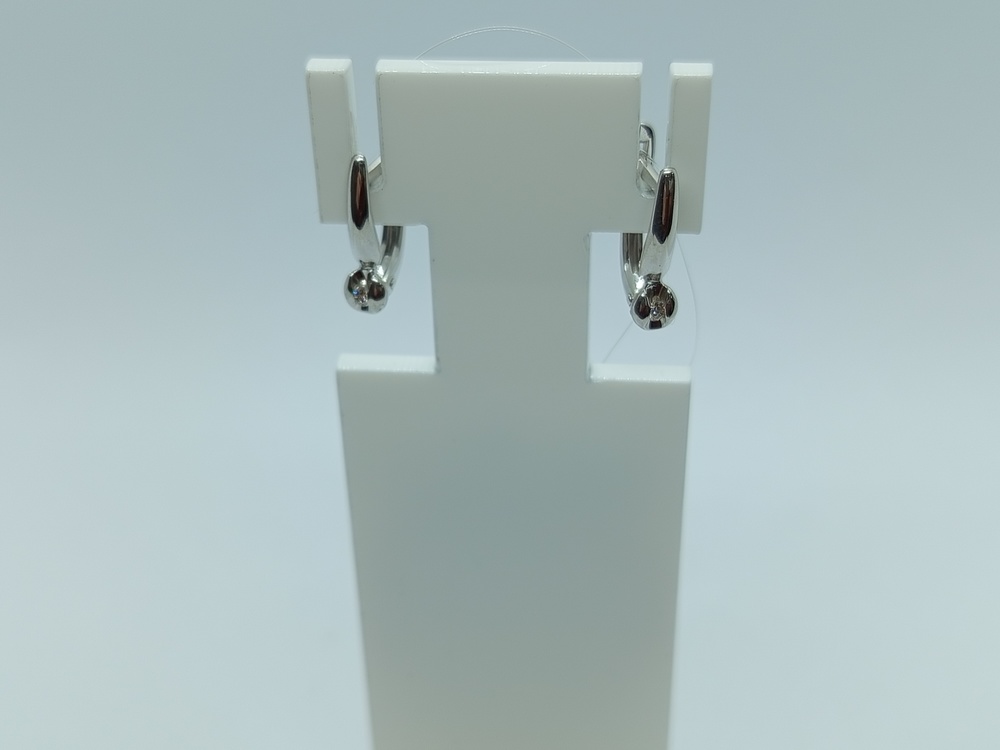 СЕРЬГИ БРИЛЛИАНТ (Ag 925)