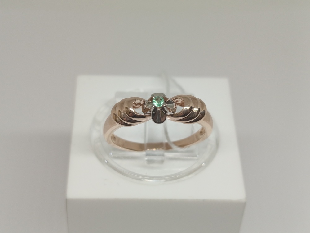 КОЛЬЦО С КАМНЕМ (Au 585)