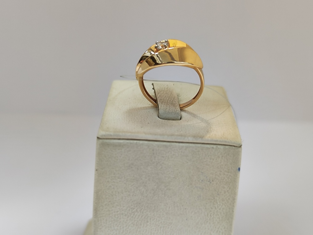 КОЛЬЦО С КАМНЕМ (Au 585)