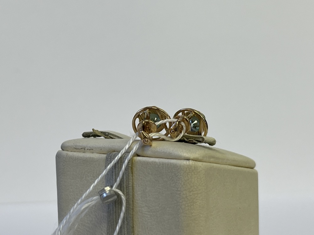 СПУС585 СЕРЬГИ ПУСЕТЫ (Au 585)