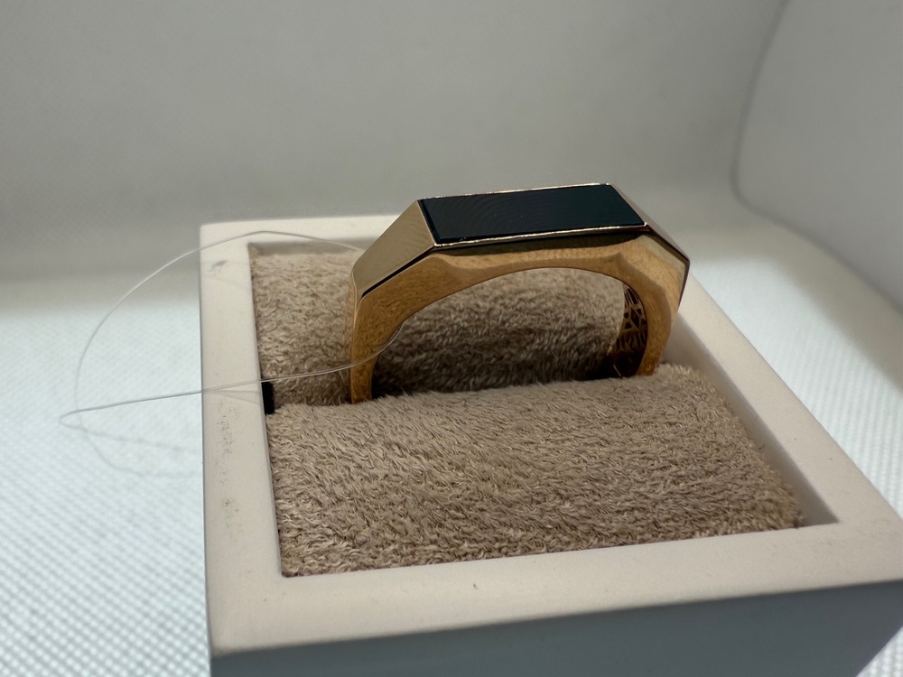 КОЛЬЦО ПЕЧАТКА с камнем (Au 585)