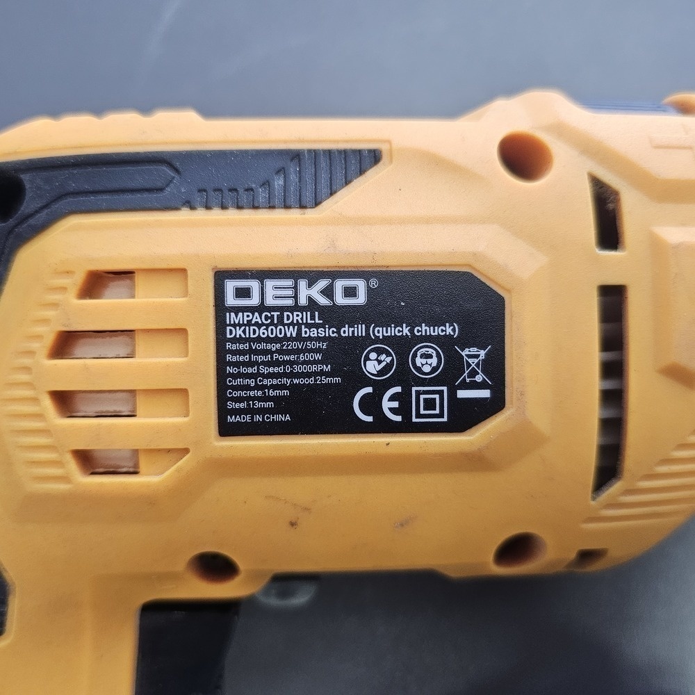 Дрель-ударная DEKO DKID600W