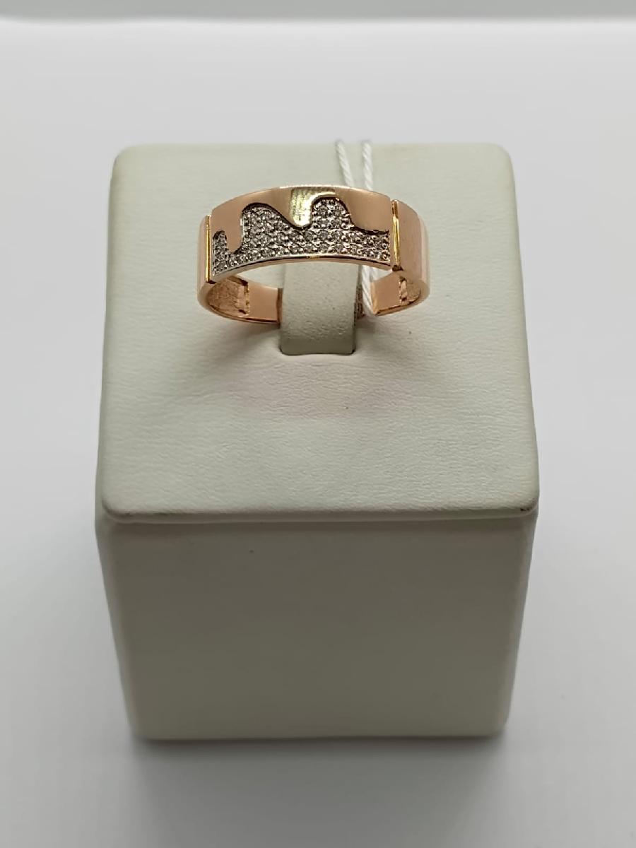 КОЛКМИ585 КОЛЬЦО С КАМНЯМИ (Au 585)