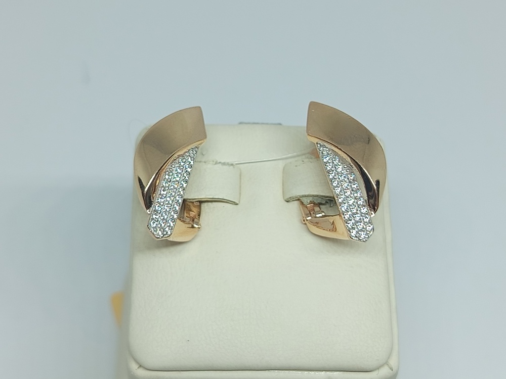 СЕРЬГИ С КАМНЯМИ (Au 585)