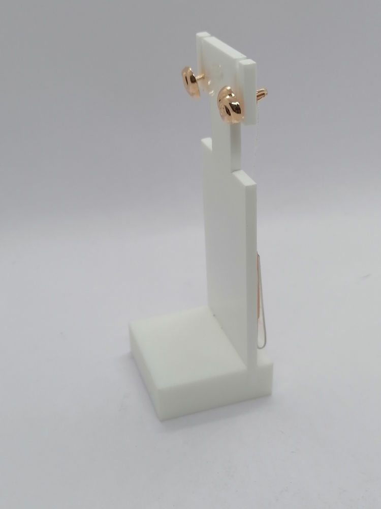 СПУС585 СЕРЬГИ ПУСЕТЫ (Au 585)