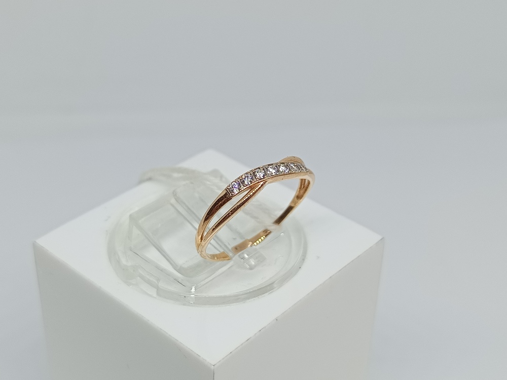 КОЛКМИ585 КОЛЬЦО С КАМНЯМИ (Au 585)