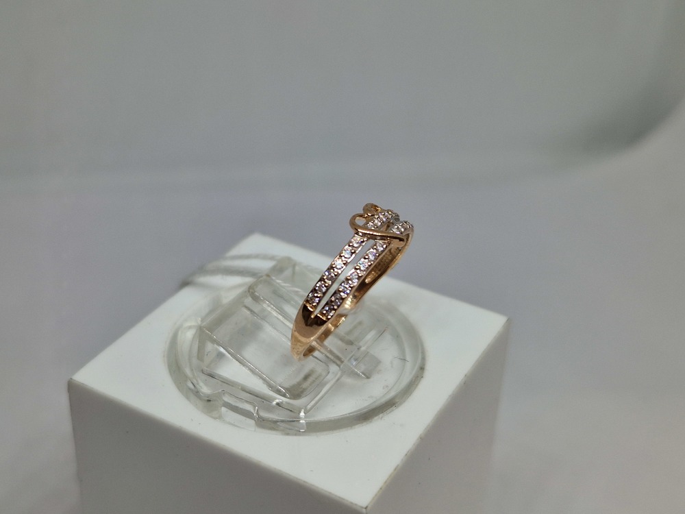 КОЛКМИ585 КОЛЬЦО С КАМНЯМИ (Au 585)