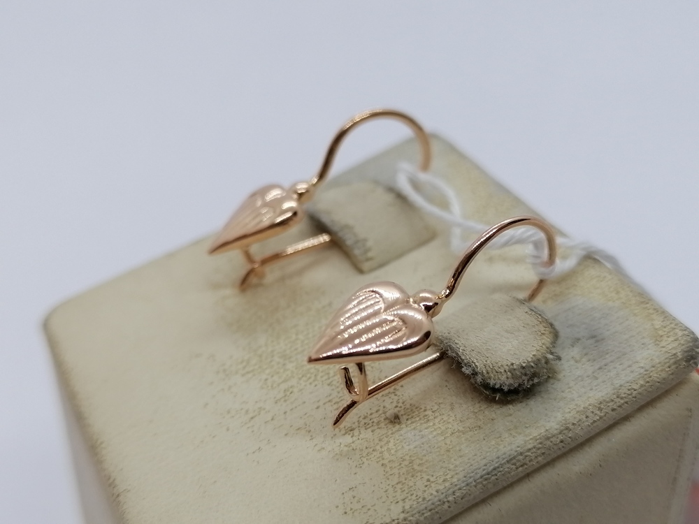 СЕРЬГИ БЕЗ КАМНЯ (Au 583)