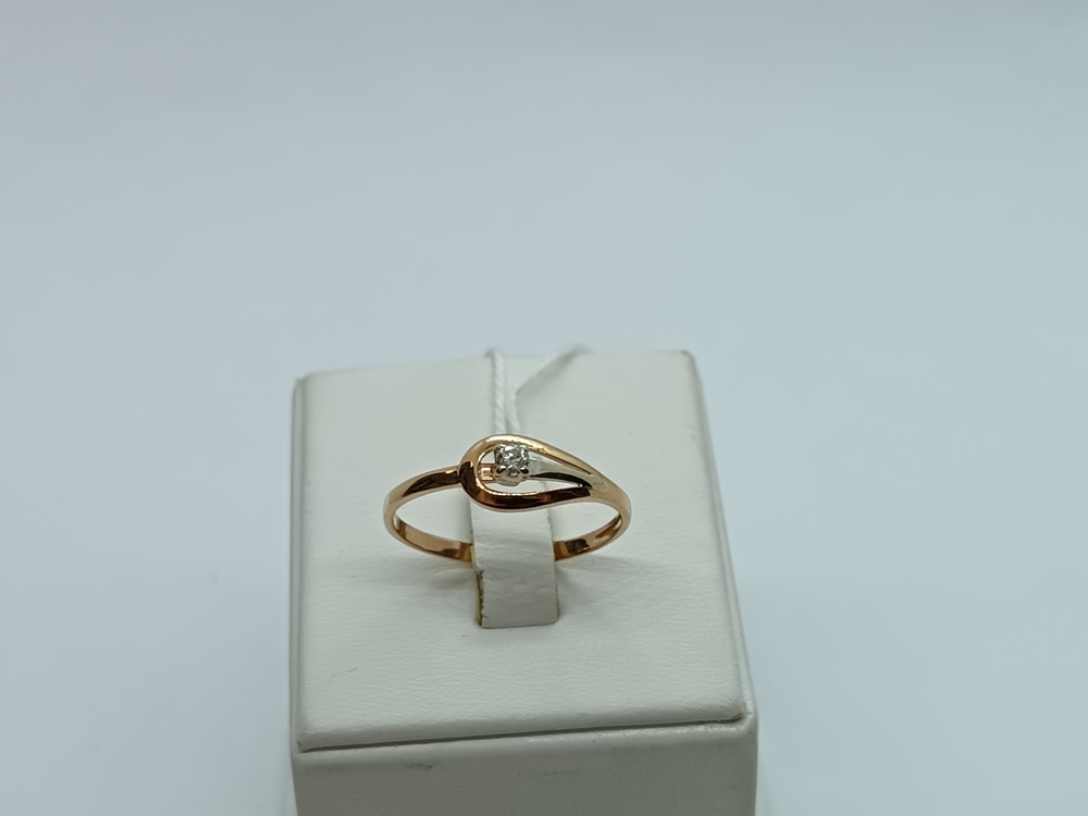 КОЛЬЦО БРИЛЛИАНТ Au 585