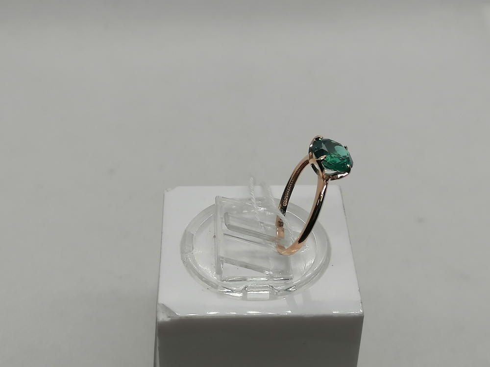 КОЛКМ585 КОЛЬЦО С КАМНЕМ (Au 585)