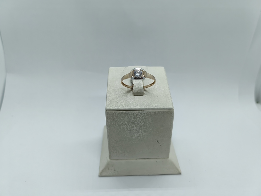 КОЛЬЦО С КАМНЕМ (Au 585)