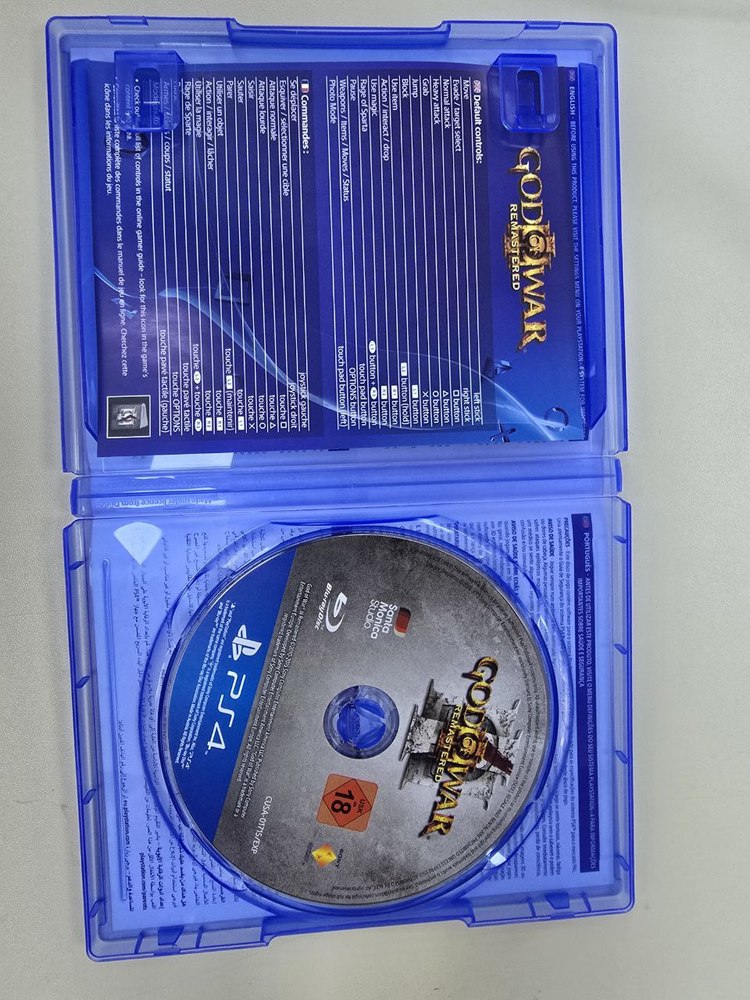 Игра Playstation 4 God Of War Обновленная Версия