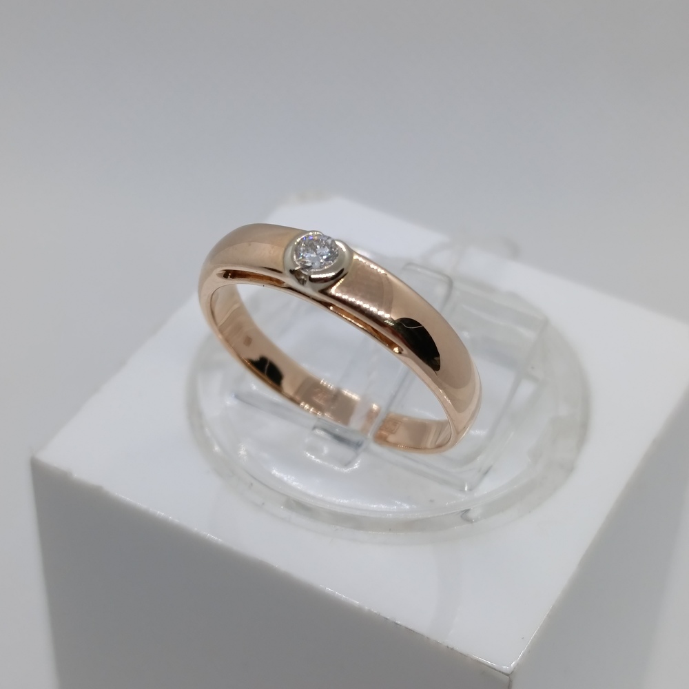 КОЛЬЦО БРИЛЛИАНТ Au 585