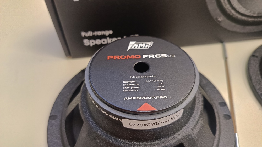 Автоакустика передняя AMP PROMO FR65 v3