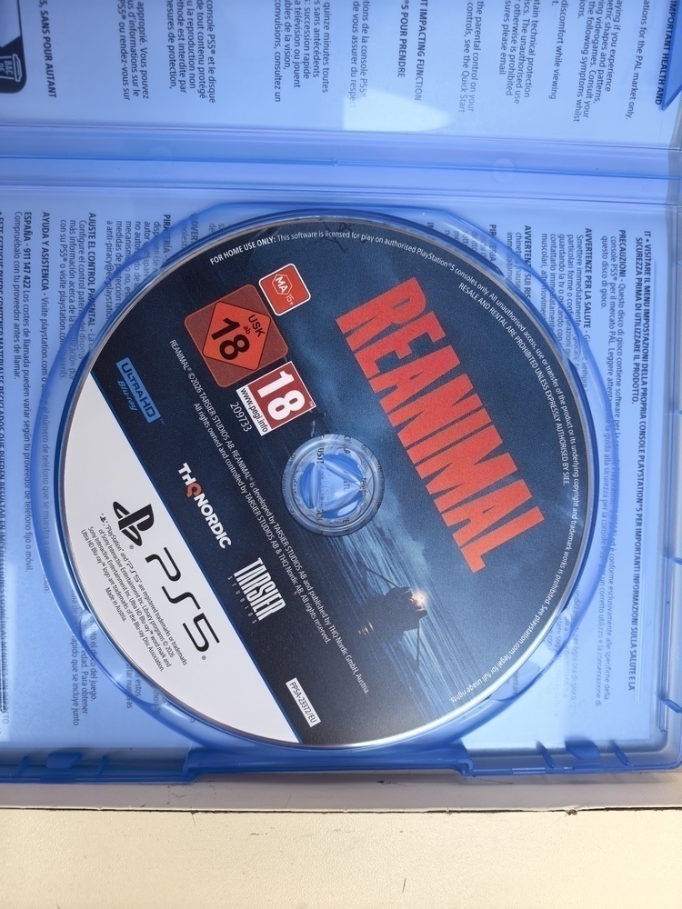 Игра Playstation 5 Reanimal